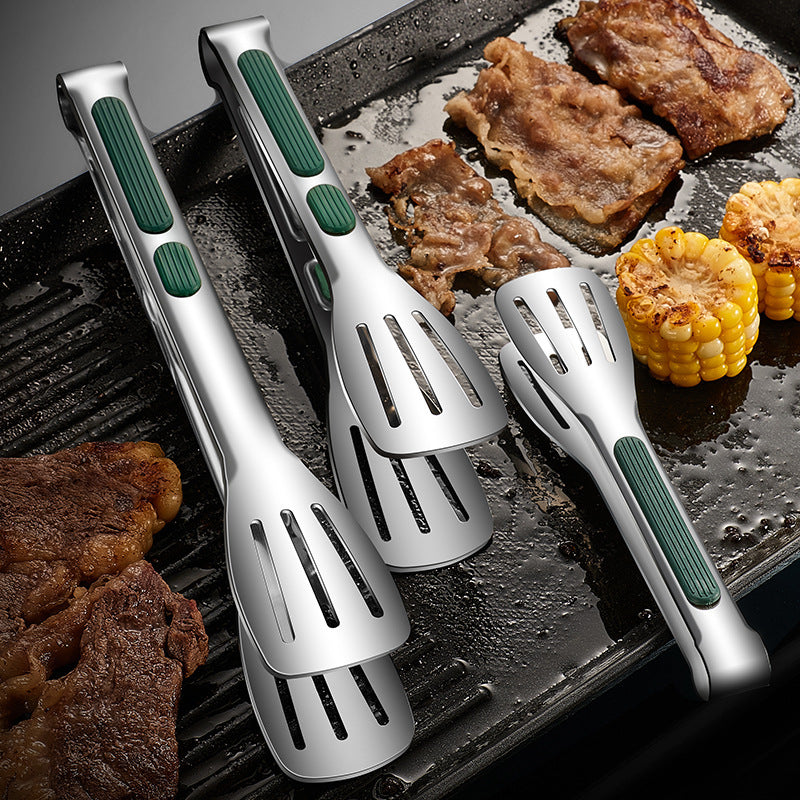 BBY’s Kitchen™ Stainless Steel Tongs Set – 7″, 9″ & 12″ Cooking & BBQ Essentials