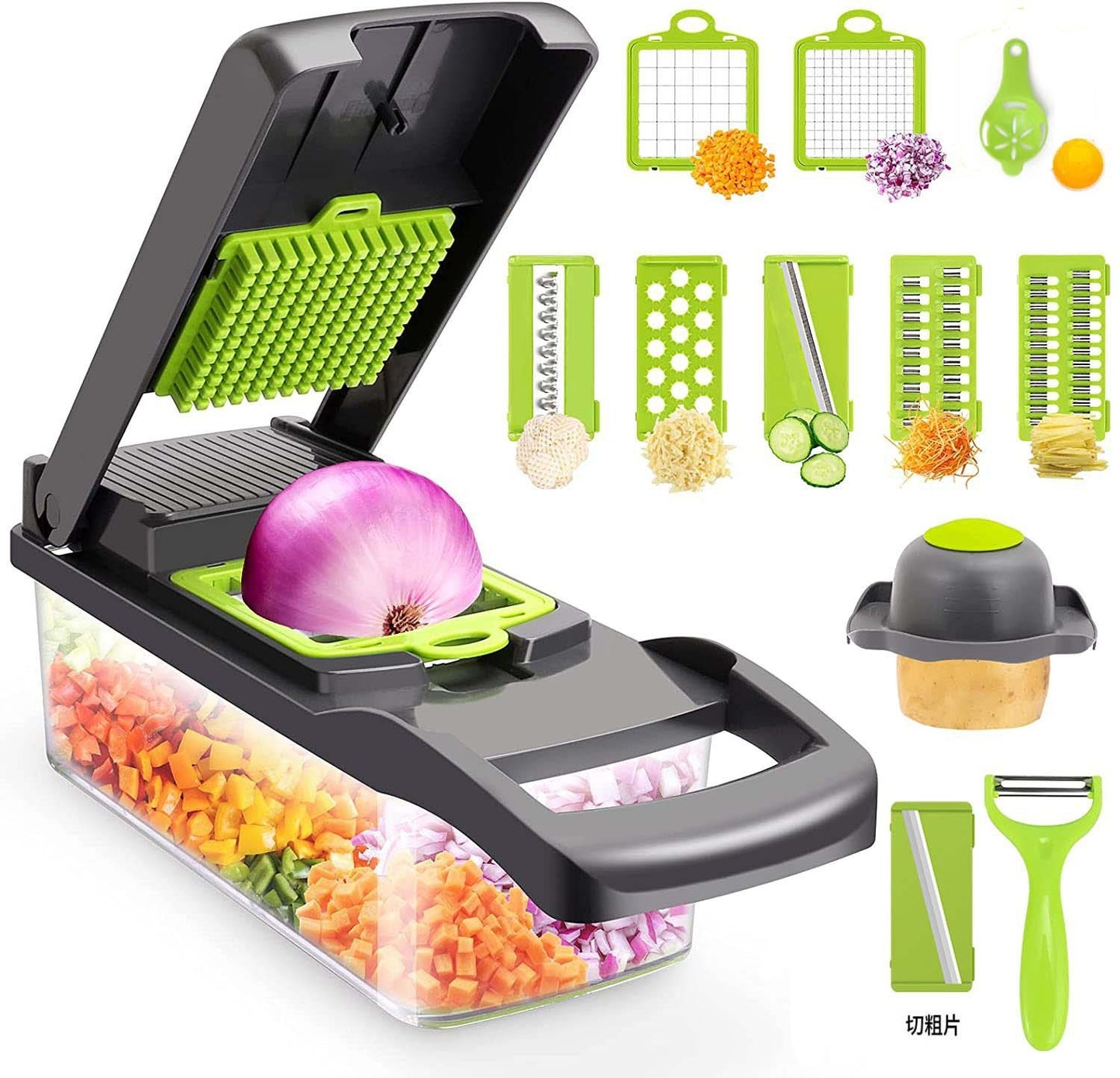 BBYSKitchen™ SleekCut – Handheld Julienne Vegetable Slicer
