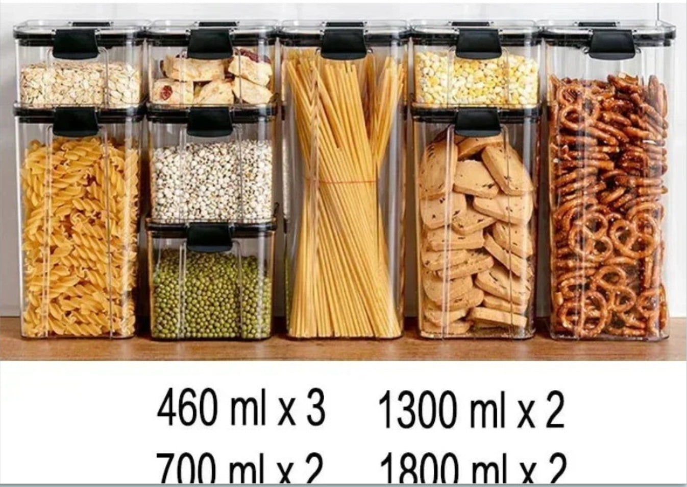 BBYSKITCHEN™ Stackable Food Storage Container